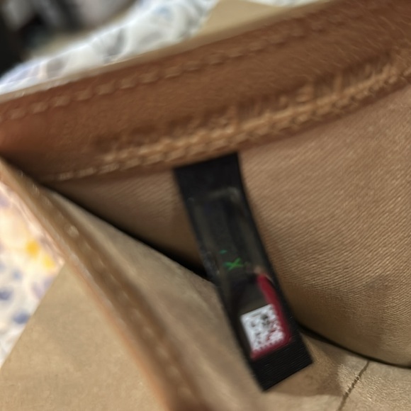 Woman’s See by Chloe SUPER SOFT tan trifold wallet with gold embellishments - Picture 4 of 6